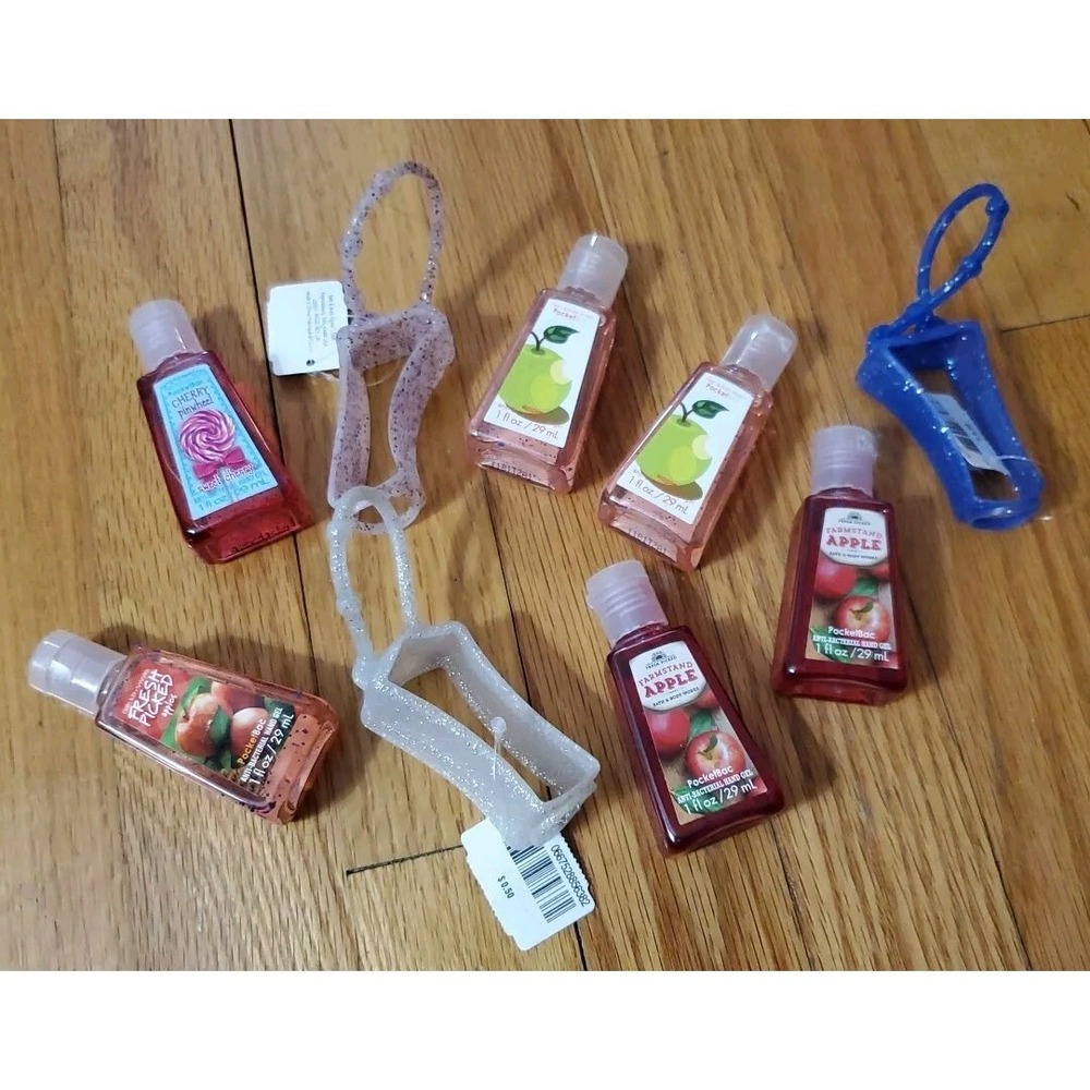 LOT of Pocketbacs Bath and Body Works Rare Fresh Picked Apple Sweet Cherry